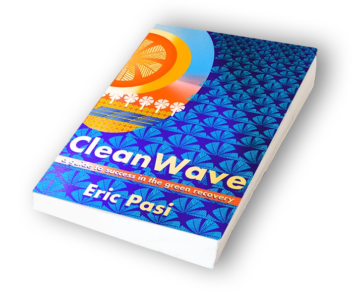 CleanWave by Eric Pasi — the published book cover